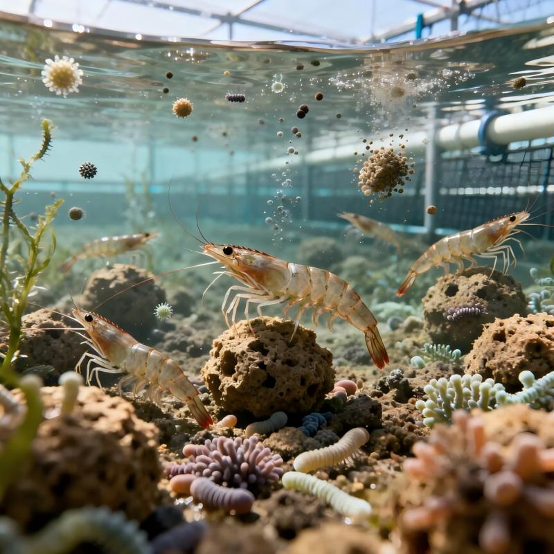 Biofloc aquaculture system with yeast culture application