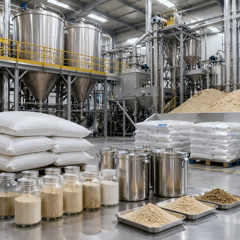Feed company evaluating yeast culture quality before purchasing animal feed additives